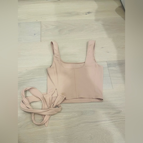 Lululemon Beech Wood Align Top Tie - Size 4 NEW - Picture 4 of 8